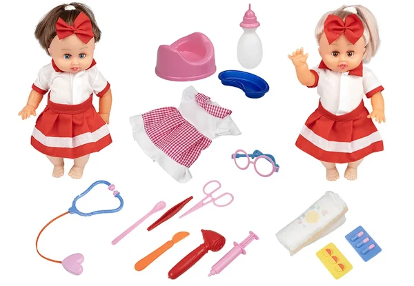 عروسک پرستار موزیکال چراغ دار (دست و صورت گوشتی)