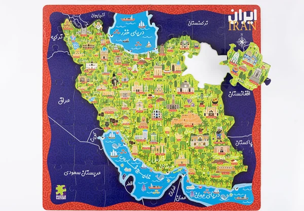 پازل نقشه ایران