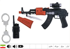 تفنگ باتری خور با دستبند و بیسیم آوا