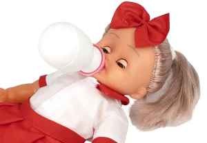 عروسک پرستار موزیکال چراغ دار (دست و صورت گوشتی)