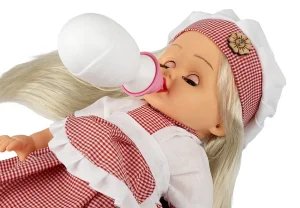 عروسک سرآشپز موزیکال چراغ دار (دست و صورت گوشتی)